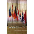 Différents types de drapeaux de bureau / drapeau en bois